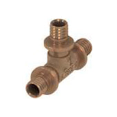 Teceflex Racc Tee Interm 90 25x25x25mm Bronzo