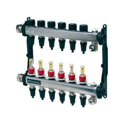 Tecefloor Collettore Tipo Logo In Acc inox 1 11 Vie