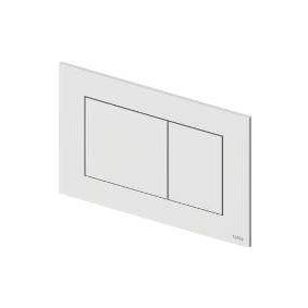 Tecenow Placca Wc 2t In Plastica Satinato