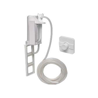 Tecebox Kit Pneumatico 8cm C Puls Incasso Bianco
