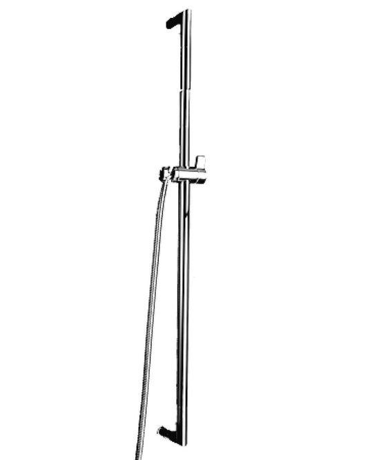 Milano Asta Doccia Matt Gun Metal Pvd