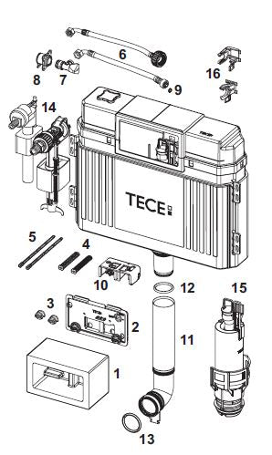 Tecericambi Box 13cm Viti E Perni Fissaggio Piastra