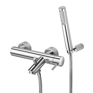 MISCELATORE VASCA (LIG) CON DUPLEX BIRILLO CROMO