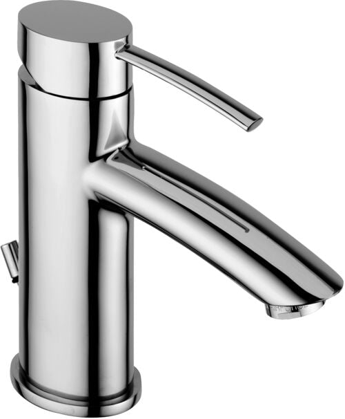 MISCELATORE LAVABO ELLITTICO SENZA SCARICO CON SCARICO CLIC-CLAK 1"1/4 BERRY CROMO