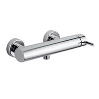 MISCELATORE DOCCIA ESTERNO 1/2' CON DUPLEX BERRY CROMO