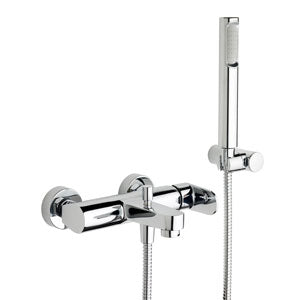 MISCELATORE VASCA CON DUPLEX (ZDUP060) CANDY CROMO