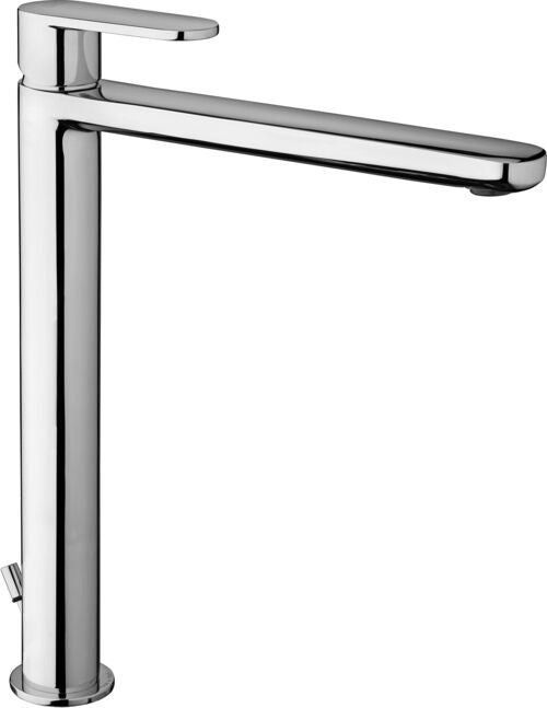 MISCELATORE LAVABO T/C CON SCARICO CLIC-CLAK 1"1/4 PROLUNGATO CANDY CROMO