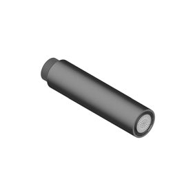 CANALI AERATORE ORIENTABILE 10 CM NERO OPACO