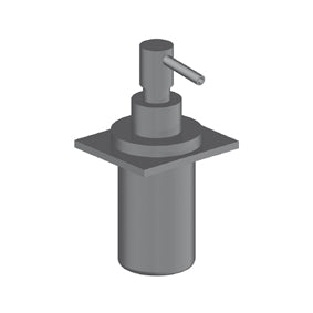 Canali Mensola Dispenser Nickel Spazzolato