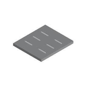 Canali Mensola Acciaio Inox Spazzolato