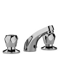 BATTERIA LAVABO T/C BOCCA OLIMPIA DANUBIO CROMO