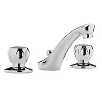 BATTERIA LAVABO SCARICO AUTOMATICO 1'1/4 DANUBIO CROMO