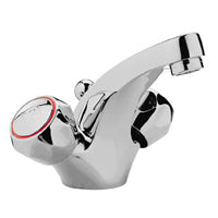 GRUPPO MONOFORO LAVABO SCARICO AUTOMATICO 1'1/4 DANUBIO CROMO