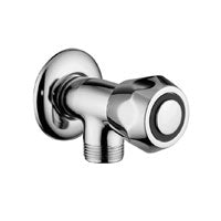 RUBINETTO JOKER 1/2' CON ROSONE DANUBIO CROMO