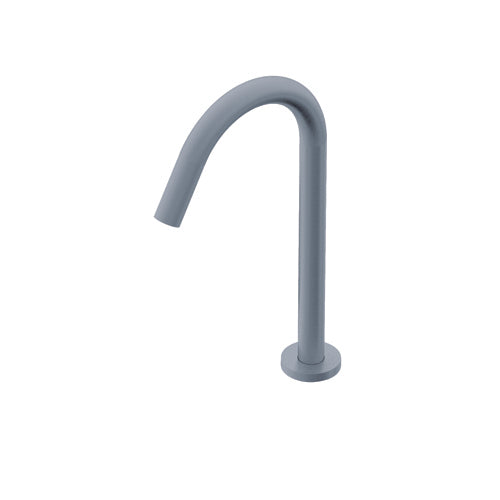 DIAMETRO35 INOX CANNA TONDA GIREVOLE 360° DA PIANO PER LAVABO - H=300MM - SUPPORTO E KIT DI FISSAGGIO - PER DIAMETRO35_INOX- 0125H1 -DIAMETRO35_INOX_CONCRETE- 0125H1