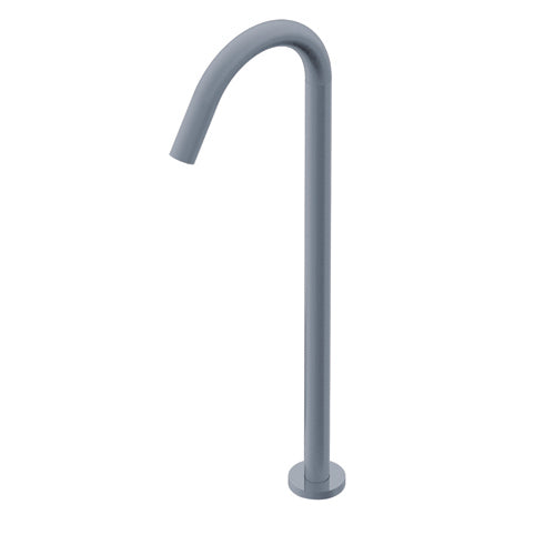 DIAMETRO35 INOX CANNA TONDA GIREVOLE 360° DA PIANO PER LAVABO - H=500MM - SUPPORTO E KIT DI FISSAGGIO - PER DIAMETRO35_INOX- 0125H2 -DIAMETRO35_INOX_CONCRETE- 0125H2