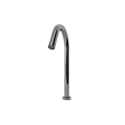 DIAMETRO35 CANNA TONDA GIREVOLE 360° DA PIANO PER LAVABO CROMO - CANNA TONDA GIREVOLE 360° - H=300MM - SUPPORTO E KIT DI FISSAGGIO - PER DIAMETRO35- 0125H1
