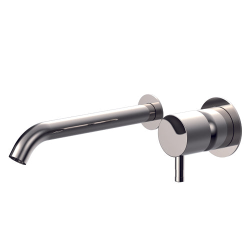 DIAMETRO35 MISCELATORE MONOCOMANDO AD INCASSO PER LAVABO CROMO - COMANDO Ø45 - CANNA SX L=210MM - COMPLETO DI PARTI INTERNE