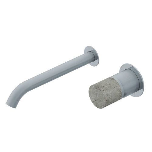 DIAMETRO35 INOX CONCRETE PARTI ESTERNE PER MISCELATORE MONOCOMANDO AD INCASSO - PER DIAMETRO35_INOX_CONCRETE- 0114SPC