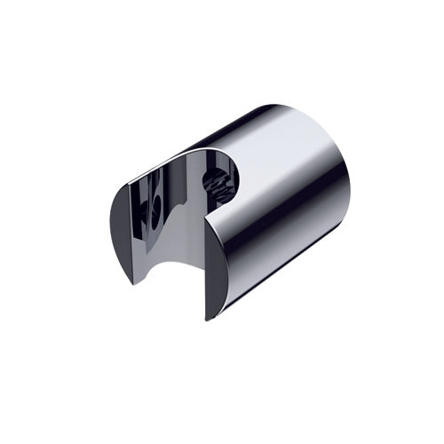 DIAMETRO35 SUPPORTO A MURO FISSO PER DOCCETTA IN ABS BLACK CHROME 