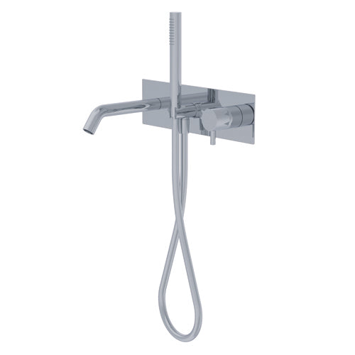 DIAMETRO35 INOX PARTI ESTERNE PER MISCELATORE MONOCOMANDO AD INCASSO PER VASCA - PER DIAMETRO35_INOX- 0438C