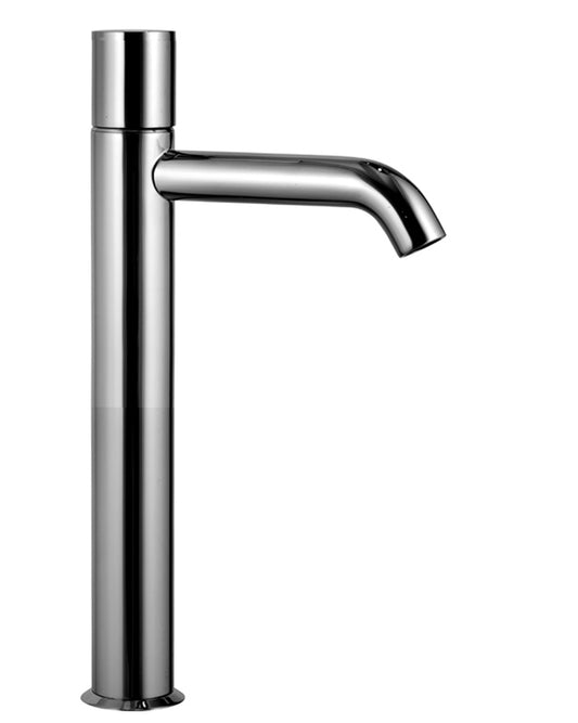 NOSTROMO MISCELATORE LAVABO ALTO MONOFORO BIANCO OPACO