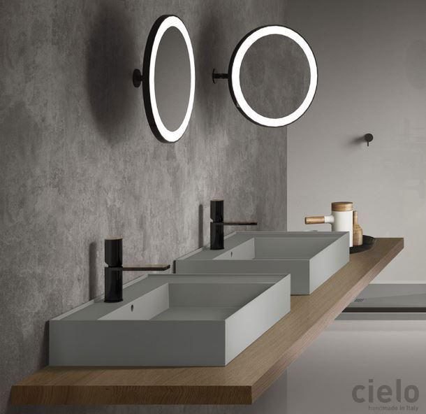 ENJOY LAVABO RETTANGOLARE 60 TALCO