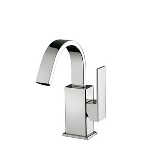 MISCELATORE BIDET GIREVOLE T/C CANNA PIATTA ELLE CROMO