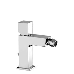 MISCELATORE BIDET SCARICO AUTOMATICO 1' 1/4 CON LEVA CUBO SENZA PERNO ELLE CROMO