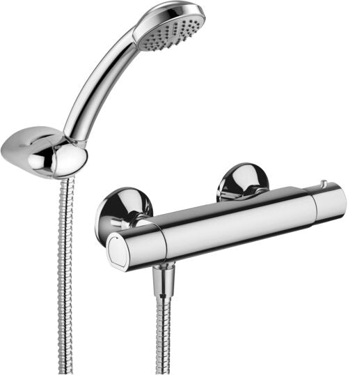 MISCELATORE TERMOSTATICO DOCCIA EST.1/2" (NUOVO TIPO) EQUO STAR NEW