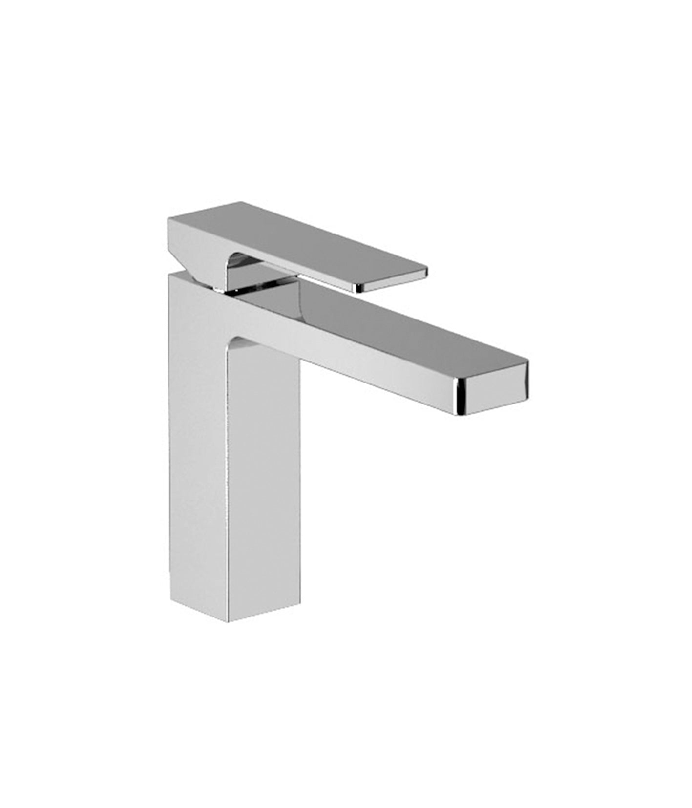 MINT ACCIAIO MISCELATORE LAVABO MONOFORO ACCIAIO SPAZZOLATO