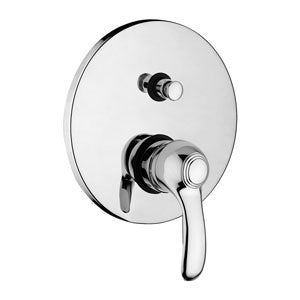 MISCELATORE INCASSO CON DEVIATORE PIASTRA TONDA D.200 FLAVIA RAMATO