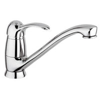 Miscelatore Lavello Canna Snodata Flavia Cromo