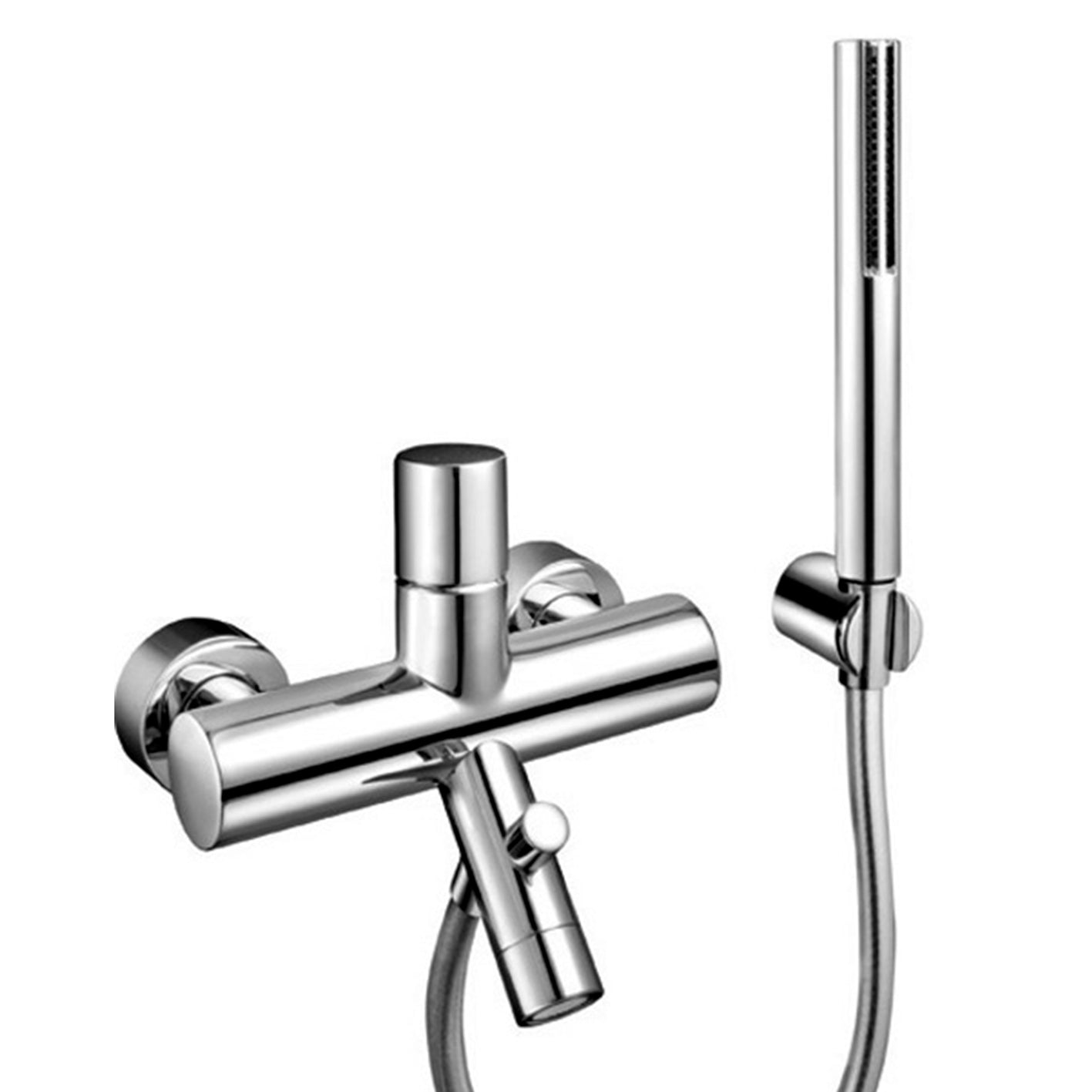 NOSTROMO MISCELATORE VASCA ESTERNO BIANCO OPACO