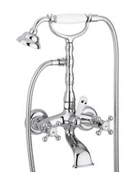 GRUPPO VASCA DUPLEX LUSSO BELINDA BRONZATO