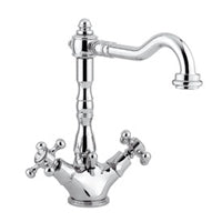 GRUPPO MONOFORO LAVABO T/C BELINDA CROMO