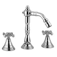 BATTERIA BIDET 3 FORI T/C SENZA SCARICO BELINDA CROMO