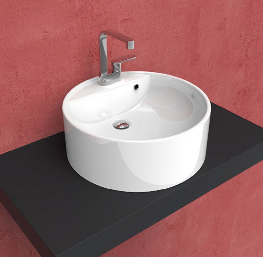 Lavabo Twin Set 52 Appoggio Bianco