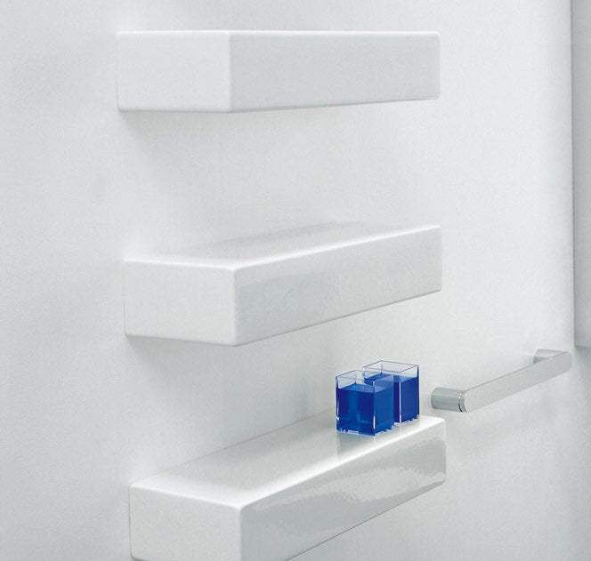 Mensola Ceramica Brick Nero