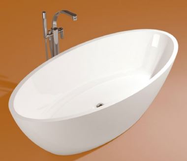 App 176 Vasca Freestanding Cm 176 Bianco