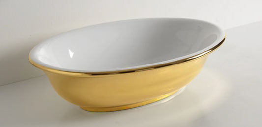 Boll Lavabo 56 Appoggio F c dec oro 1