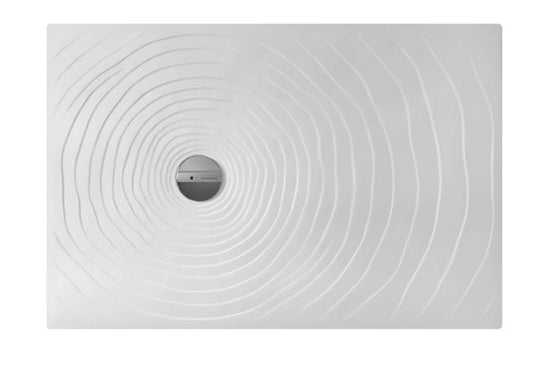 Piatto Doccia 120x80 Drop Da Appoggio Incasso Bianco