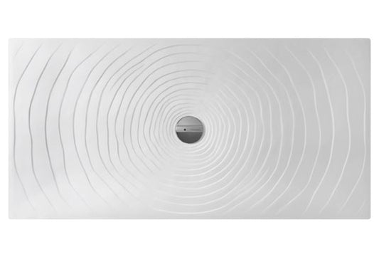 Piatto Doccia 80x160 Drop Da Appoggio Incasso Nero