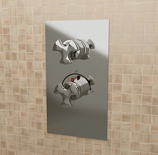 Evergreen Miscelatore Doccia 1 Via Cromo