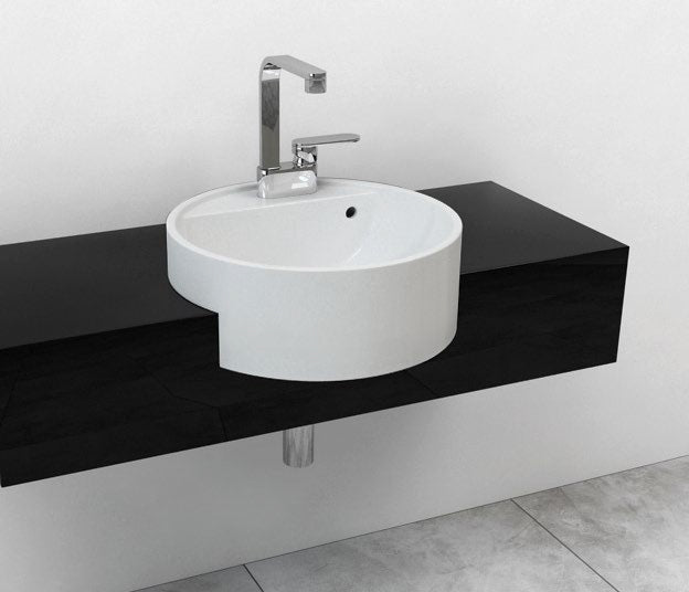 Mensola Forty6 80 250x40h20 Pi Blu Ultramarina