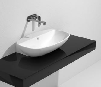 Mensola Forty6 80 250 Nd ps mn Bianco