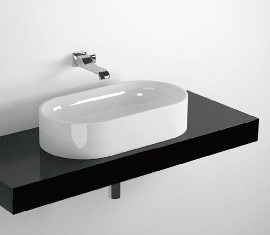 Mensola Forty6 80 250 Per Lavabo Pass 65 Rosso