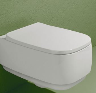 Copriwc Flag Avvolgente Discesa Rallentata Latte