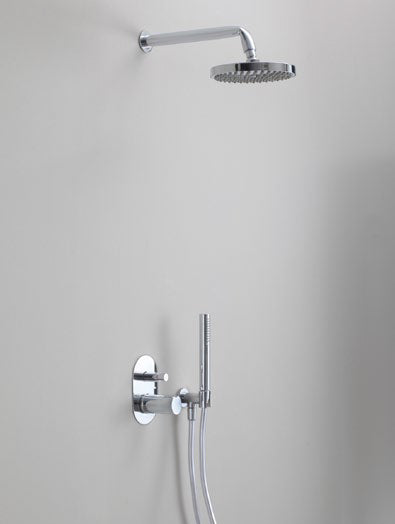 Fold Soffione Doccia doccetta Cromo