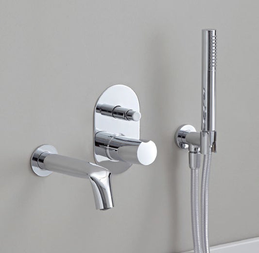 Fold Erogatore Vasca Incasso 2 Vie Cromo